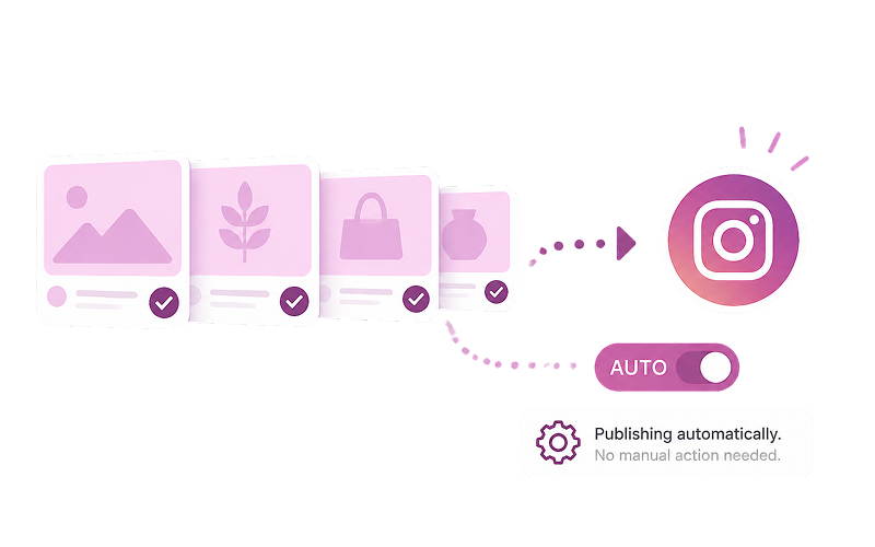 Reduce manual posting with automated Instagram scheduling
