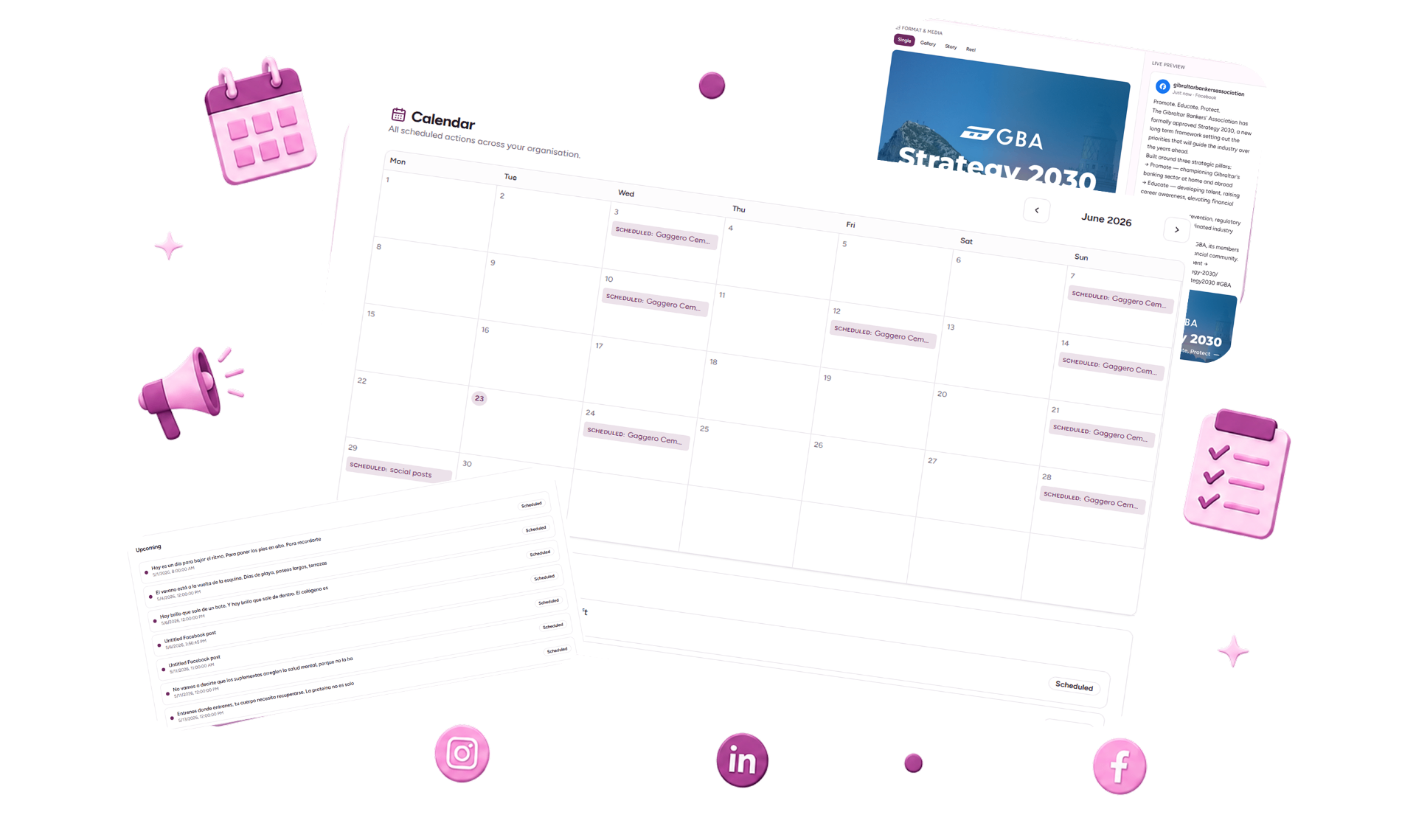 Social Media Calendar